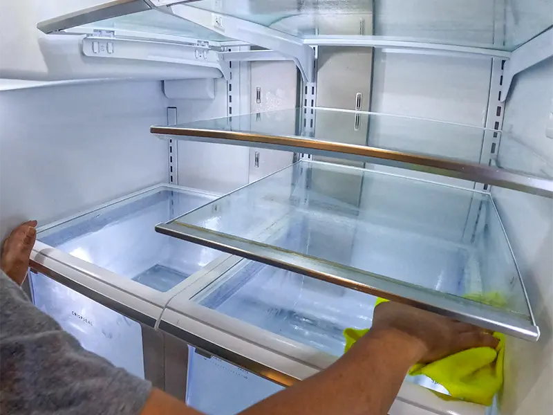 Ultimate deep cleaning services for refrigerator interiors in Ballantyne, NC