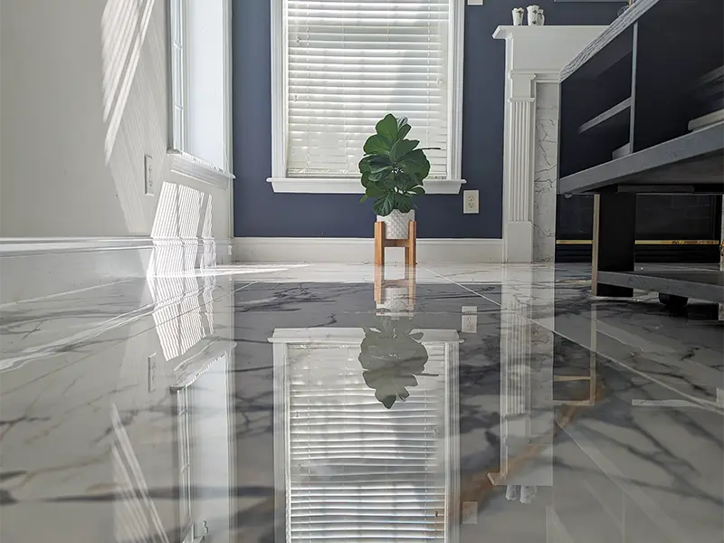 Regular home cleaning services with gleaming hardwood floors in Fort Mill, SC